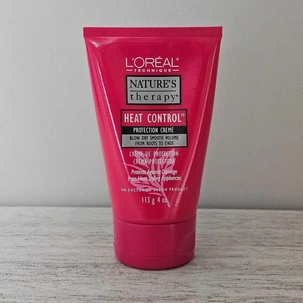 L'OREAL Nature's Therapy Heat Control Protection Creme Discontinued 4‎ oz